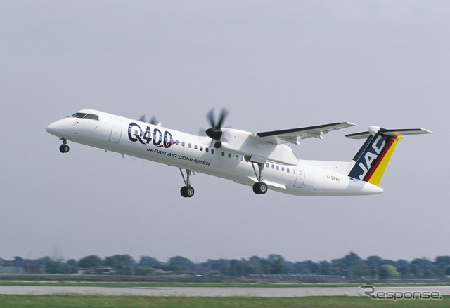 日本エアコミューターQ400