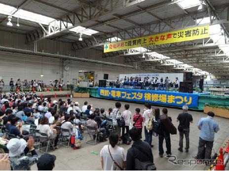 西武・電車フェスタ（2012年の様子）