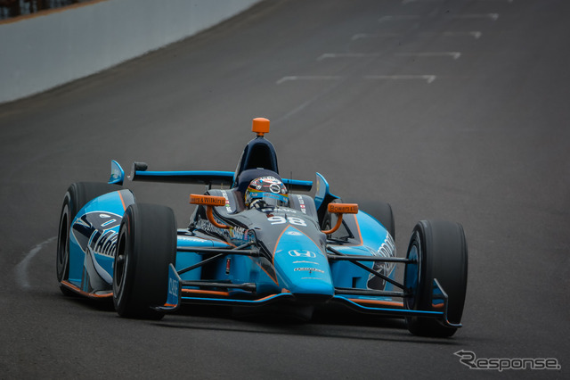 ホンダ勢最上位の予選11位となったアレックス・タグリアーニ。写真:IndyCar