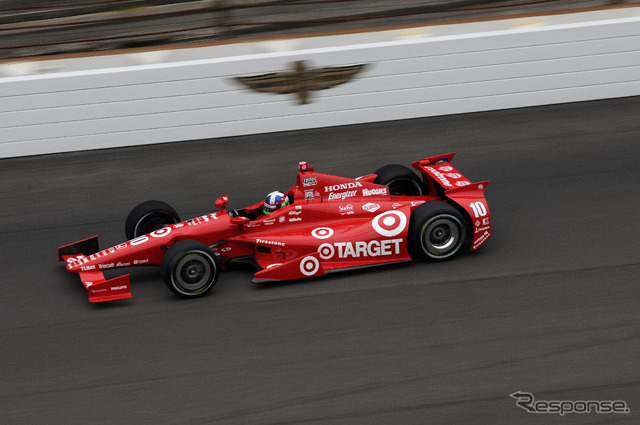 昨年のインディ500覇者ダリオ・フランキッティは予選17位。写真:IndyCar