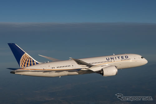 ユナイテッド航空、787の運航を再開
