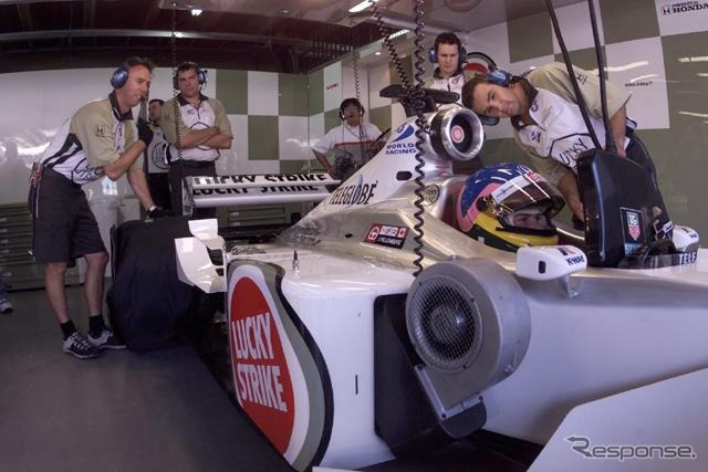 【ホンダF1ストーキング】マシンに流れる“大和魂”!!          日石三菱がBARホンダに独占供給