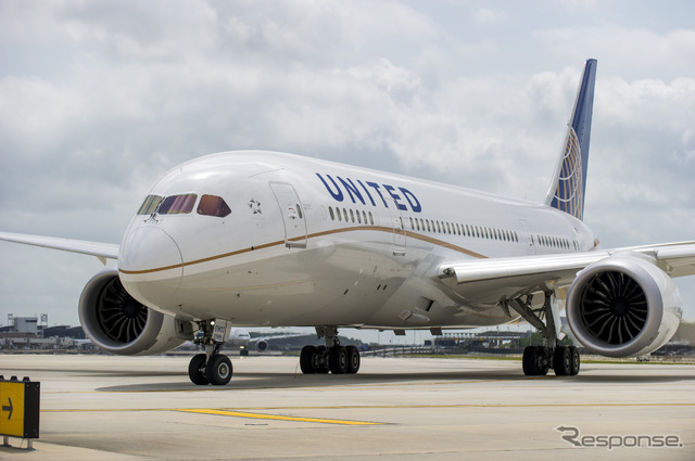 ユナイテッド航空、B787の営業運航を再開