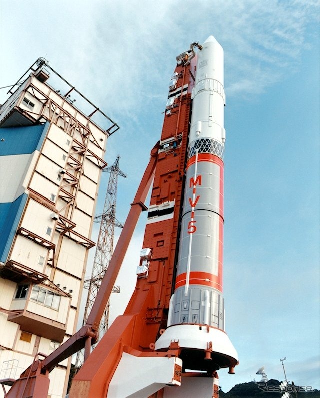 はやぶさを打ち上げたM-V5号機。イプシロンロケットはこのM-Vの後継となる。