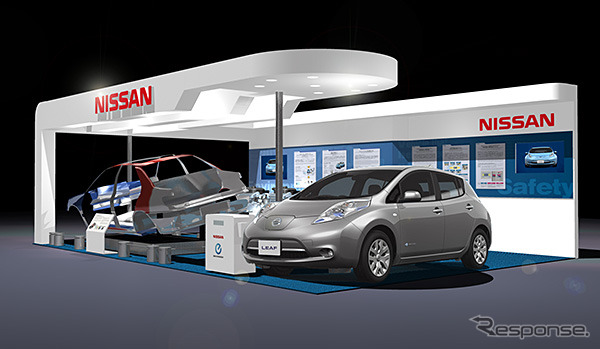 日産、人とくるまのテクノロジー展に出展