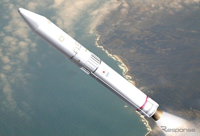 SPRINT-Aを衛星軌道まで運ぶのは、新開発のイプシロンロケット。