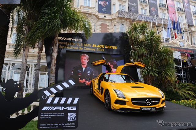 カンヌ映画祭のメルセデスAMG車