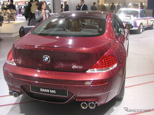 【ジュネーブモーターショー05】BMW M6 は5.0リットルV10