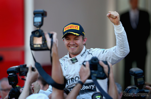 ロズベルグ(メルセデスベンツAMG、 2013年 F1 モナコGP)