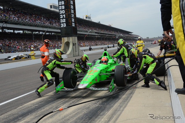 今季2勝のヒンチクリフ。インディ500では21位だった。写真：IndyCar