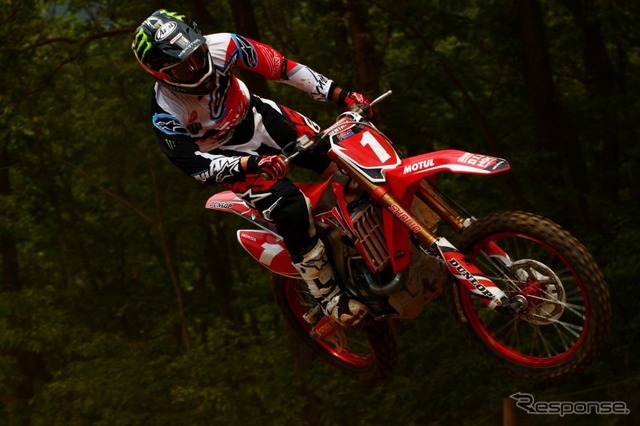 成田亮選手(全日本MX第4戦)