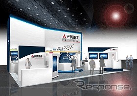 三菱重工、スマートシティJAPAN2013に出展(ブースイメージ)