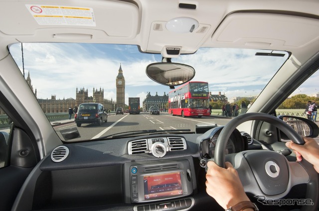 英国ロンドンに進出するスマートのカーシェアリング、car2go