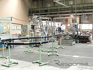 通電検証試験設備(非課電)。