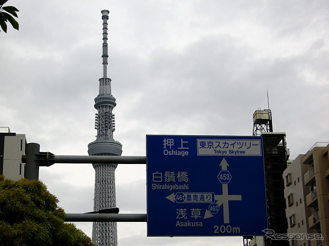 墨田区内 浅草通り