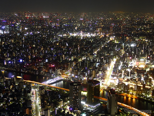 東京スカイツリー 夜景