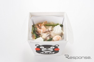 JAL、欧米路線で機内食「AIRくまモン」を提供