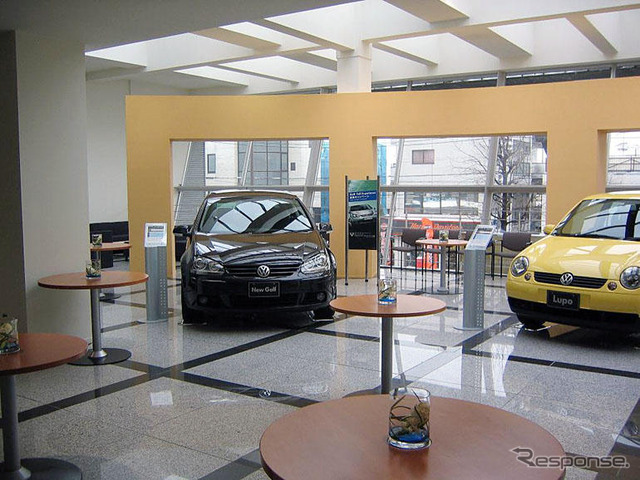 高級車販売戦線に素早く対応  VW東京本社ディーラー リニューアル