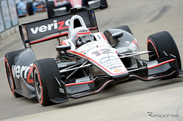 ウィル・パワーはレース1決勝で8位。写真：IndyCar