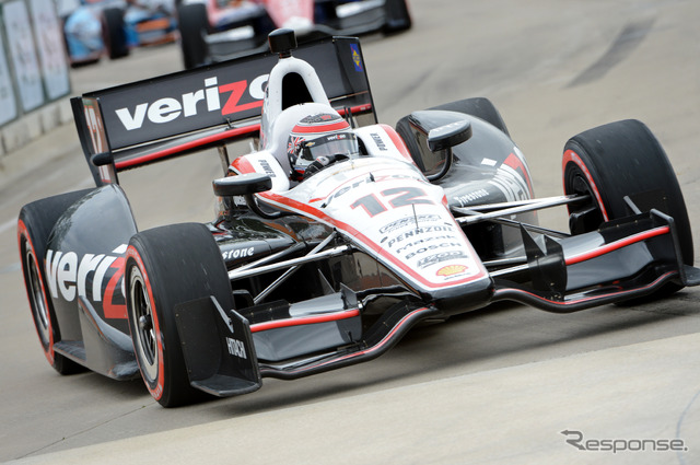 ウィル・パワーはレース1決勝で8位。写真:IndyCar