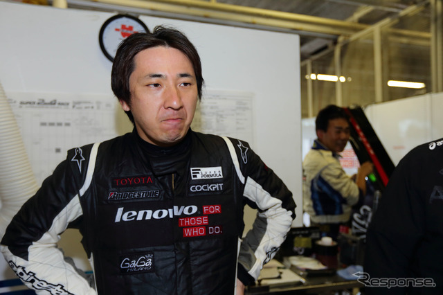 予選4位、決勝5位の松田次生。写真:TOYOTA