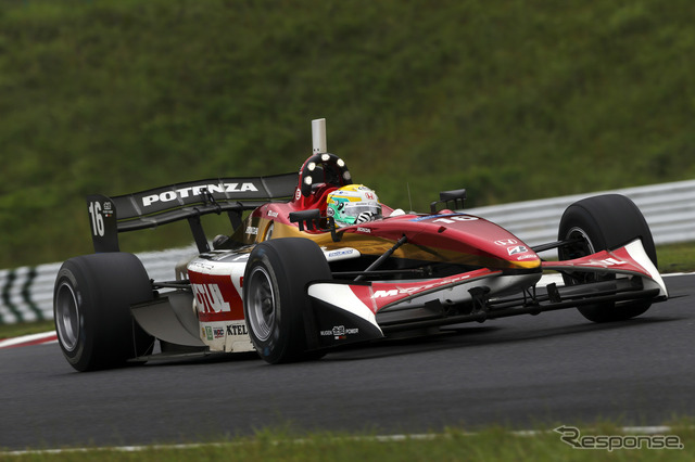 山本尚貴は予選、決勝ともに3位と健闘。写真:HONDA