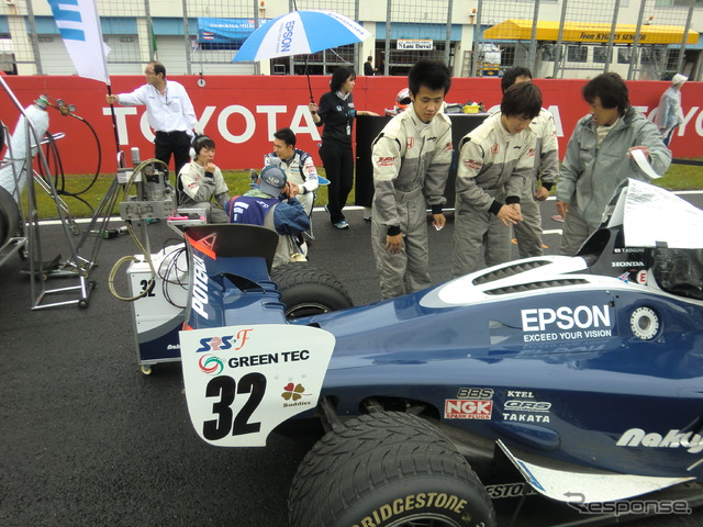 開幕戦で優勝目前まで迫った末に、不運で3位だった小暮卓史。今回はリタイアという結果だった。