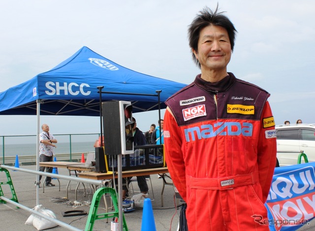 元マツダワークスのレーシングドライバー、従野孝司氏