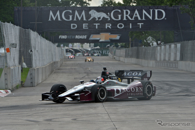 2位に入ったジェイクス。写真:IndyCar