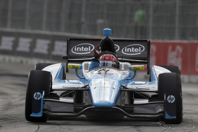 初優勝を飾ったパジェノー。写真:HONDA