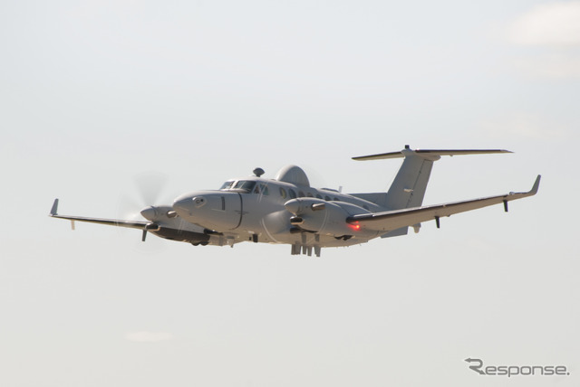EMARSS航空機のテストフライト
