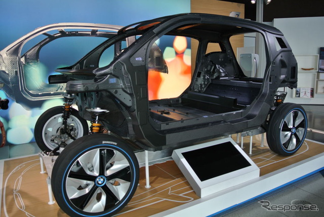 BMW i3 CONCEPT スケルトンモデル