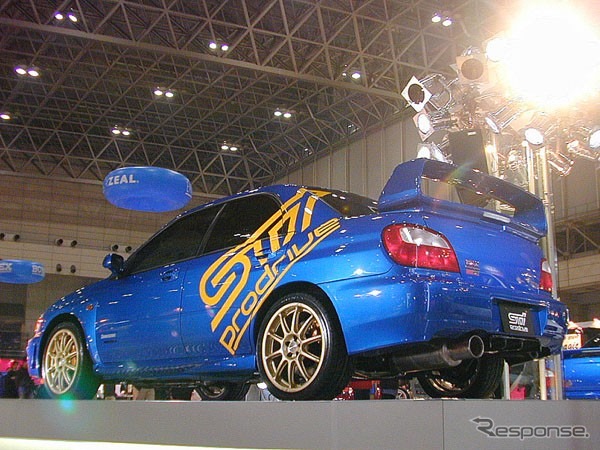 【オートサロン2001速報】出る!! 『STi』の上、プロドライブから