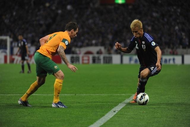ワールドカップ、アジア最終予選・日本対オースラリア(6月4日)