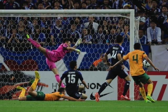 ワールドカップ、アジア最終予選・日本対オースラリア(6月4日)