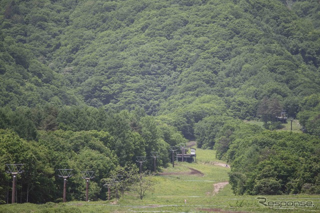 山深いフィールドの爺ヶ岳