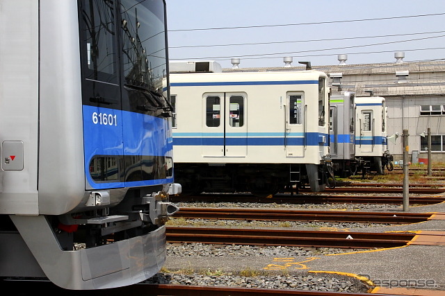 東武野田線　60000系　七光台車両基地