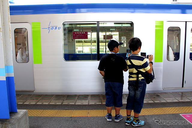 東武野田線　60000系デビューイベント　船橋駅