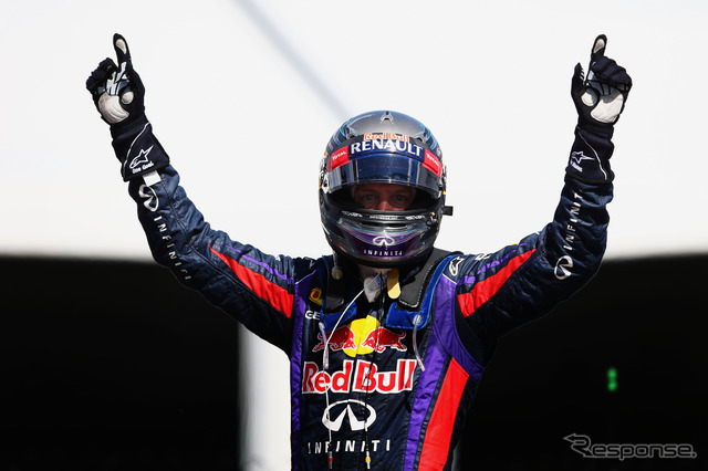 優勝のベッテル（F1 カナダGP）
