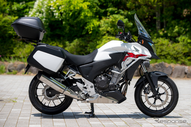 ホンダ・400X、用品者車