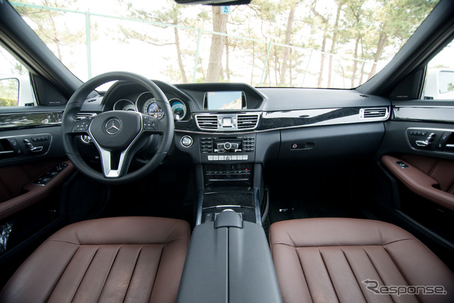 メルセデスベンツ・E 400 HYBRID、内装