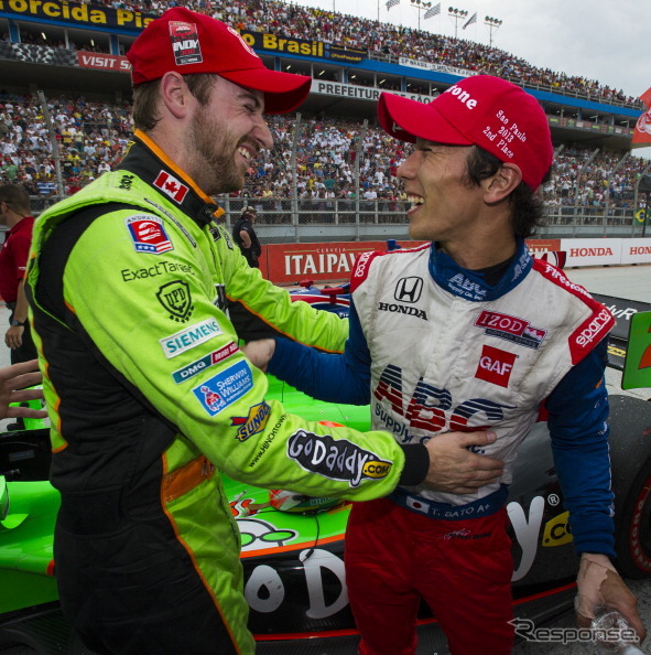 ジェームズ・ヒンチクリフと佐藤琢磨