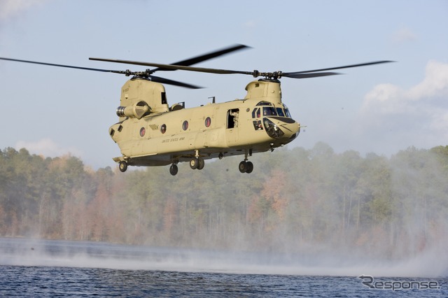 177CH-47Fチヌーク・ヘリコプター