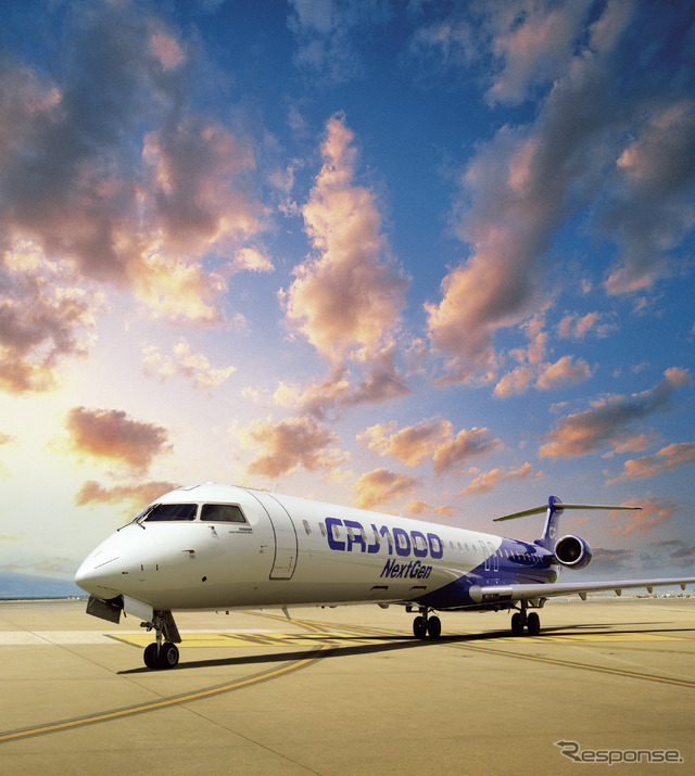 ボンバルディア・CRJ1000 NextGenジェット