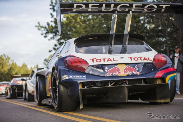 米国コロラド州で初テストしたプジョー 208 T16 パイクスピーク