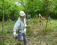 長野県原村ＥＮＥＯＳあゆみの森（活動の様子）