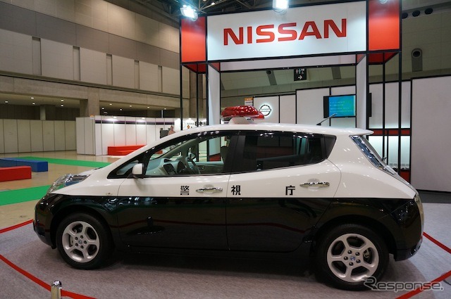 日産リーフ パトカー(東京おもちゃーショー13)