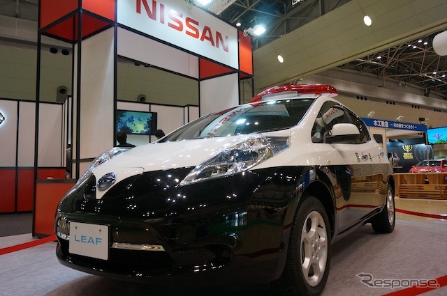日産リーフ パトカー(東京おもちゃーショー13)