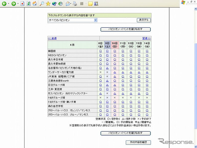 【愛・地球博】アクセスガイド…チケットは事前に実券を入手