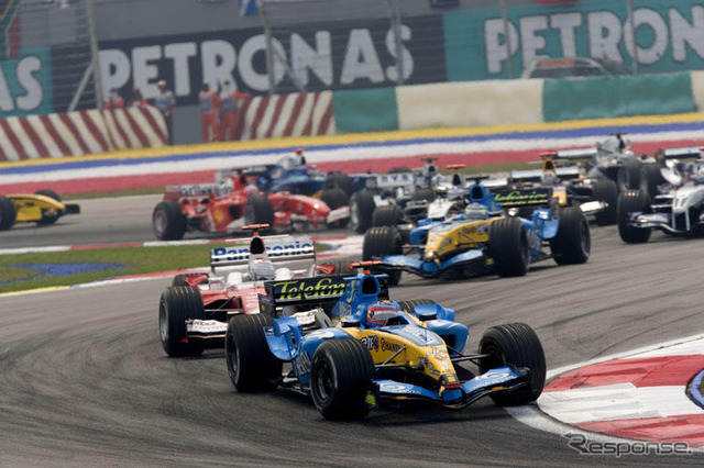 【F1マレーシアGP】決勝…アロンソ優勝、ルノー強い